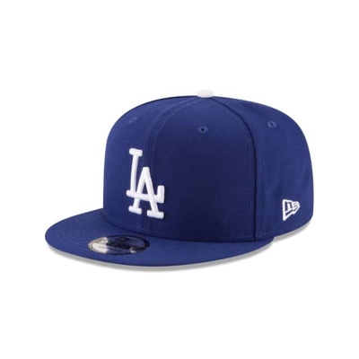 Blue Los Angeles Dodgers Hat - New Era MLB Team Color Basic 9FIFTY Snapback Caps USA1264793